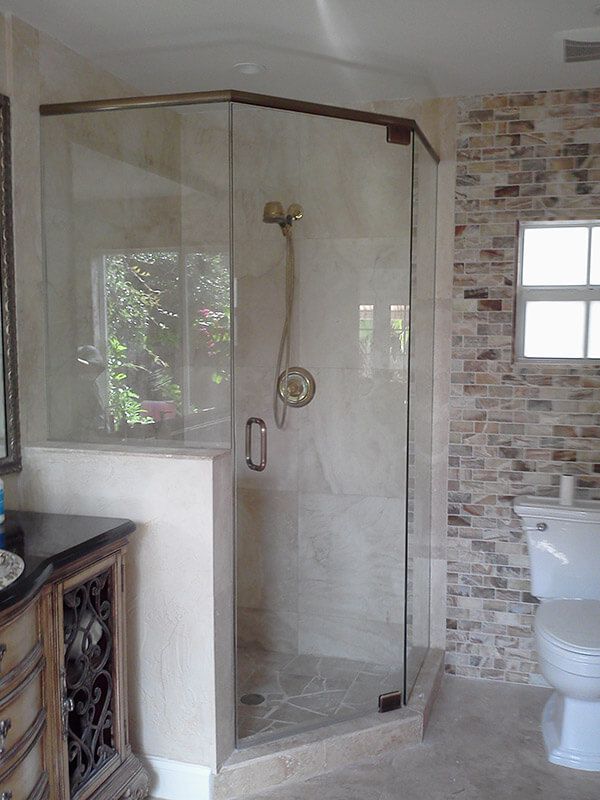 The Original Frameless Shower Door Gallery