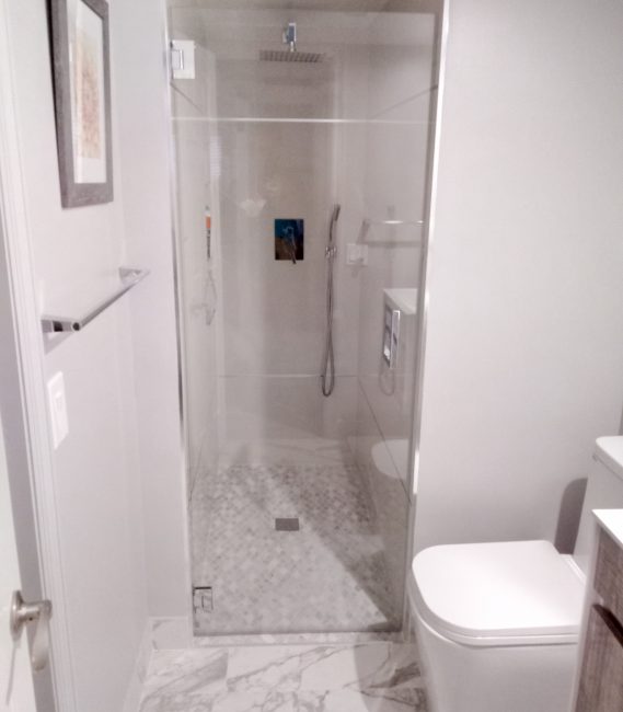 Single Door Frameless Shower Door