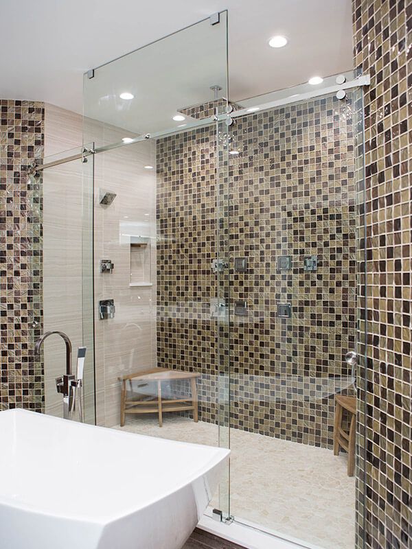 The Original Frameless Shower Door Gallery