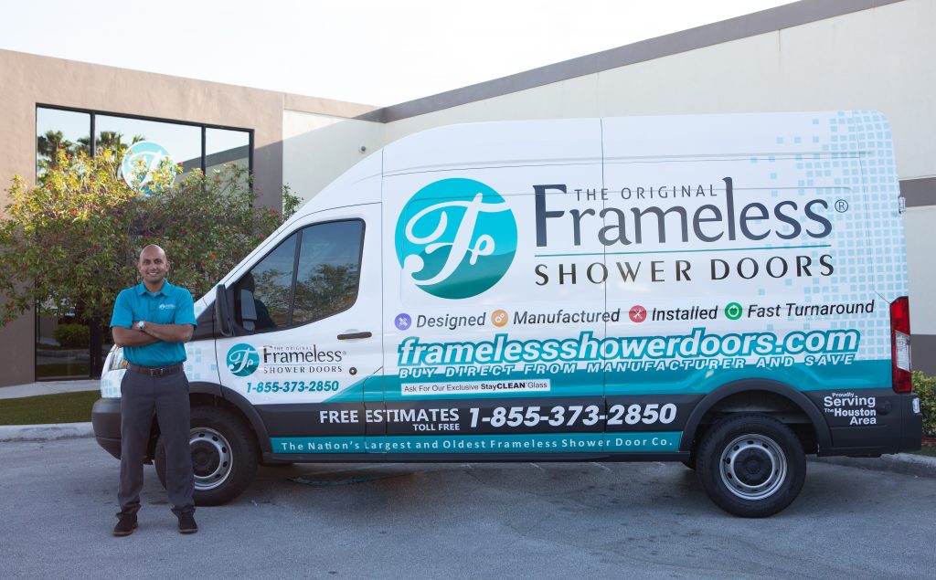 , The Original Frameless Shower Doors</strong>®<strong> Signs Local Franchisee to Meet Demand in Houston</strong> <em>The Nation’s Only True Buy-Direct Frameless Shower Door Company Experiences Rapid Franchise Growth </em>, Frameless Shower Doors