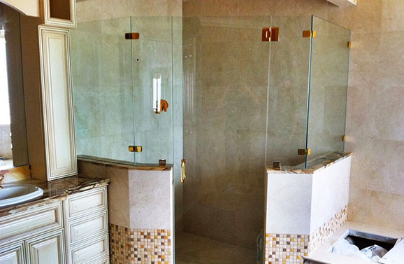 , Another satisfied InstallationEASY™ glass shower door customer, Frameless Shower Doors