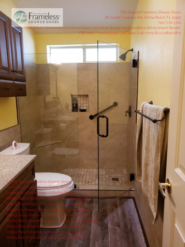 , Choosing Frameless Shower Doors Services in Delray Beach, Florida, Frameless Shower Doors