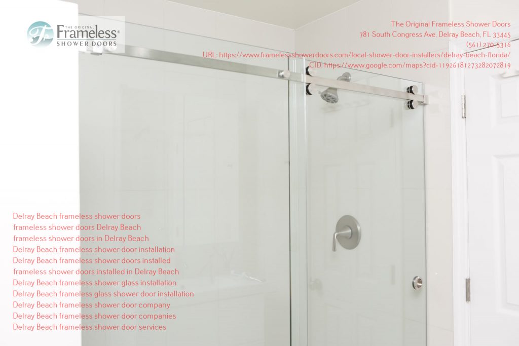 , Delray Beach, FL Frameless Shower Doors &#8211; A Better Investment For Your Bathroom, Frameless Shower Doors