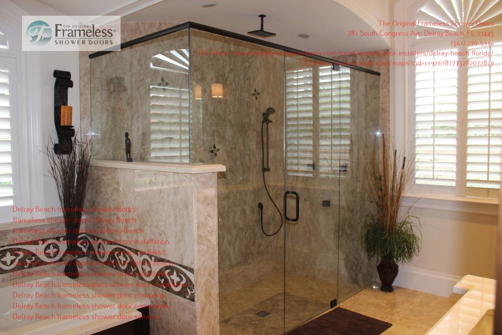 , Create Your Perfect Bathroom with Frameless Shower Doors in Delray Beach, Florida, Frameless Shower Doors