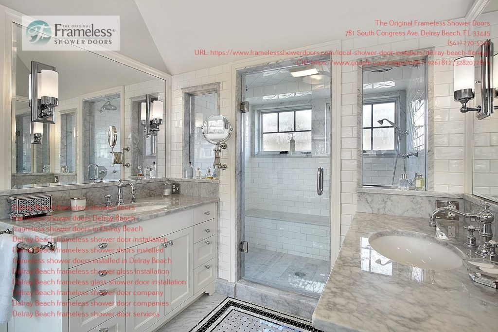 , Give Your Home a Makeover with Delray Beach, FL Frameless Shower Doors, Frameless Shower Doors
