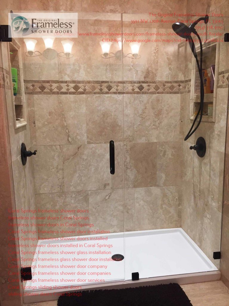 , The Perfect Weather in Margate, Florida, Frameless Shower Doors