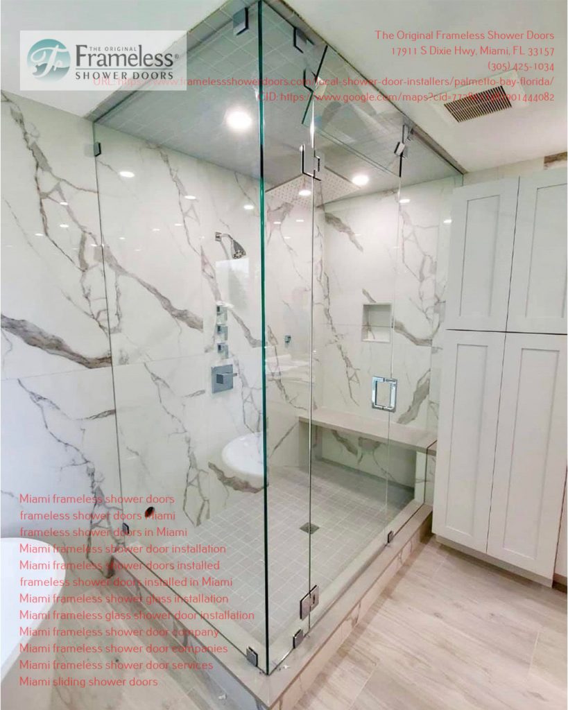 , Choosing the Right Miami, FL Shower Door Installation, Frameless Shower Doors