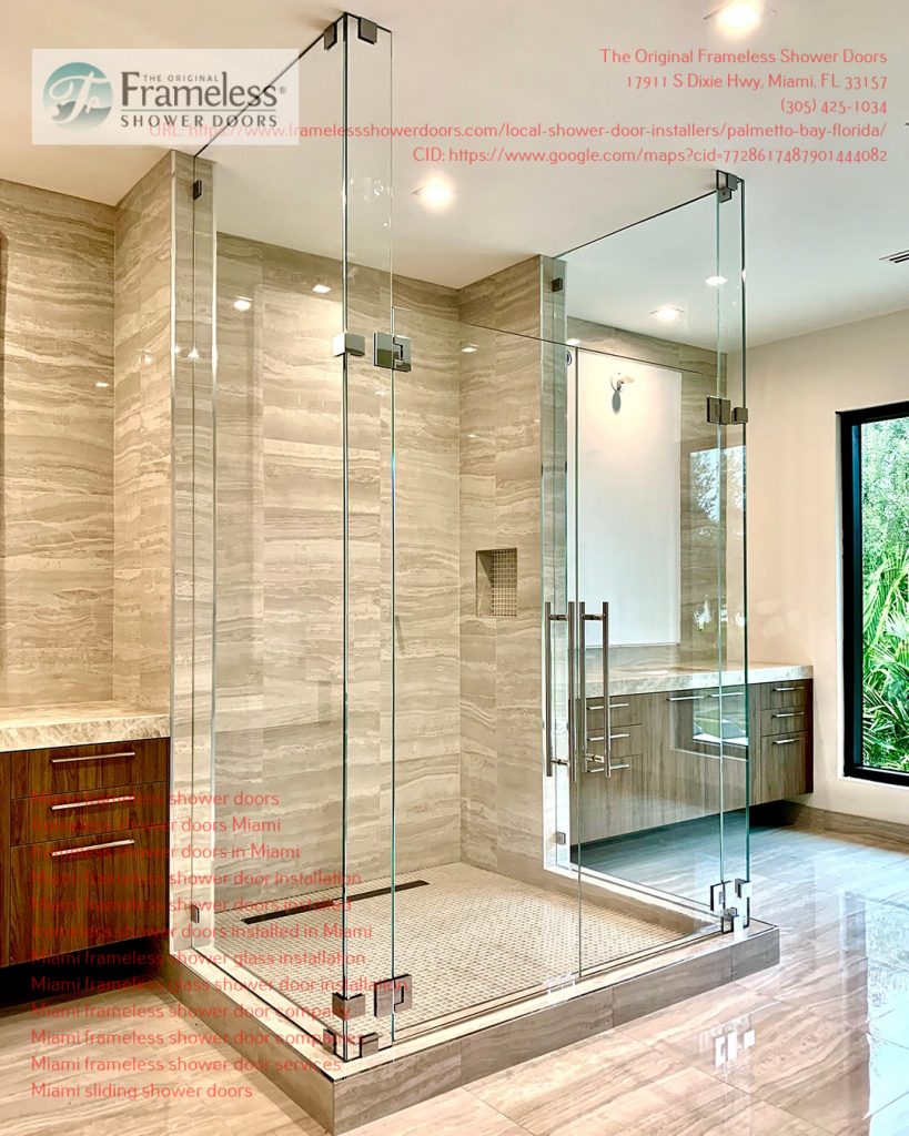, Factors to Consider About Shower Door Installation in Miami, Florida, Frameless Shower Doors