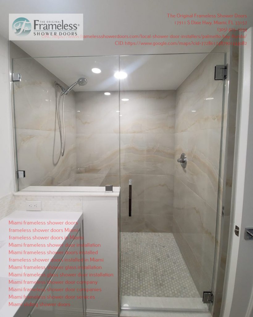, Miami, Florida Shower Door Installations &#8211; Why You Need Them, Frameless Shower Doors