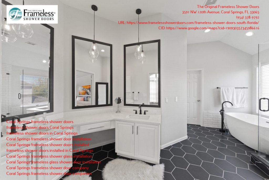 , The Easiest Way to Find Good Shower Doors in Coral Springs, Florida, Frameless Shower Doors