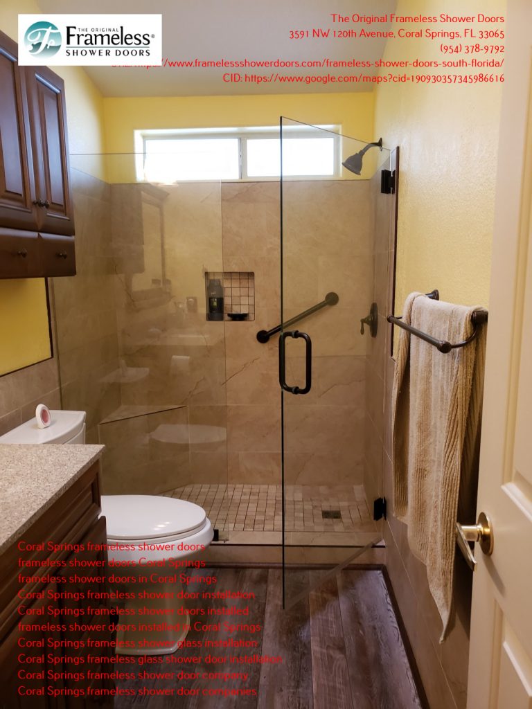 , Coral Springs, FL Shower Doors &#8211; Saving Space, Redecorating, and Finding the Best one Possible., Frameless Shower Doors