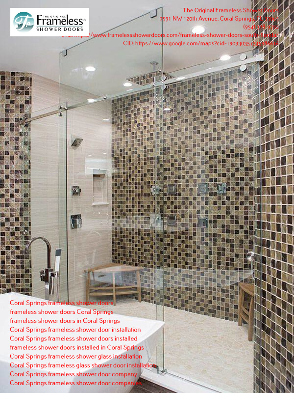 , Shower Doors in Coral Springs, Florida &#8211; Installation Guide, Frameless Shower Doors