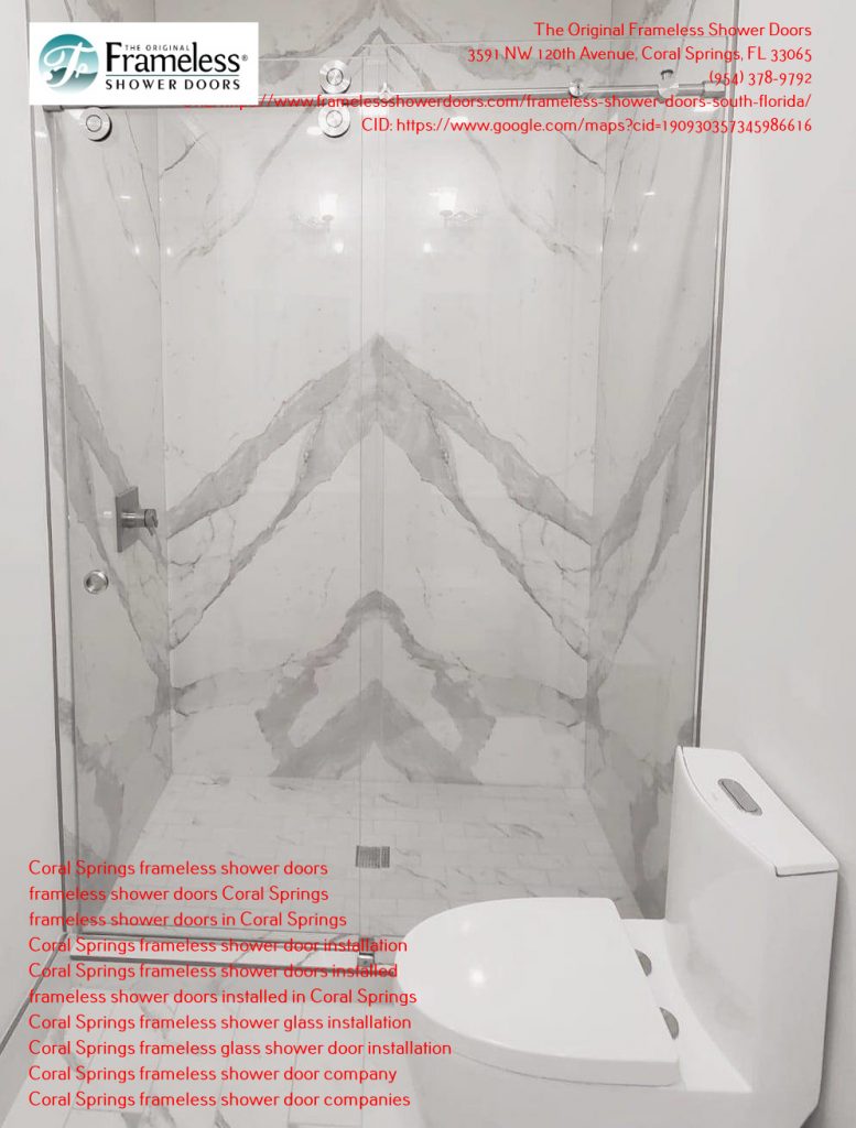 , Shower Doors in Coral Springs, Florida &#8211;  Few Things to Keep in Mind, Frameless Shower Doors