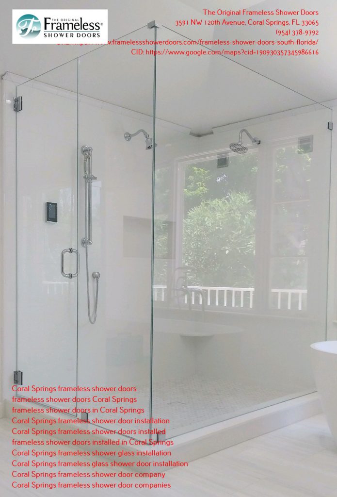 , Is Coral Springs, FL Shower Doors Right for You?, Frameless Shower Doors