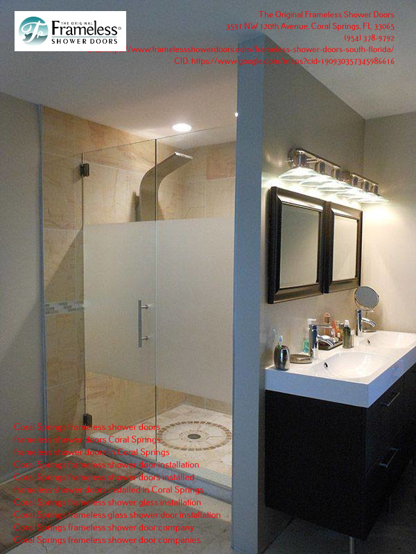 , The Wide Variety of Shower Doors in Coral Springs, Florida, Frameless Shower Doors