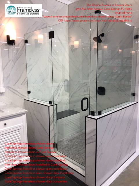, Find Type of Shower Door in Coral Springs, Florida Perfect for Your Bathroom, Frameless Shower Doors