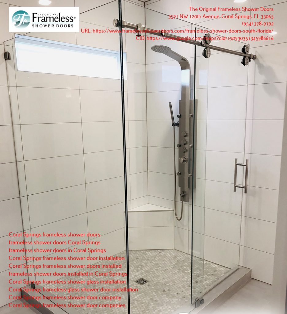 , Shower Doors in Coral Springs, Florida Are Great Investment, Frameless Shower Doors