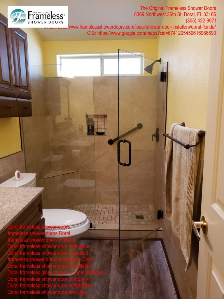 , Shower Doors in Doral, Florida-Why Use One, Frameless Shower Doors