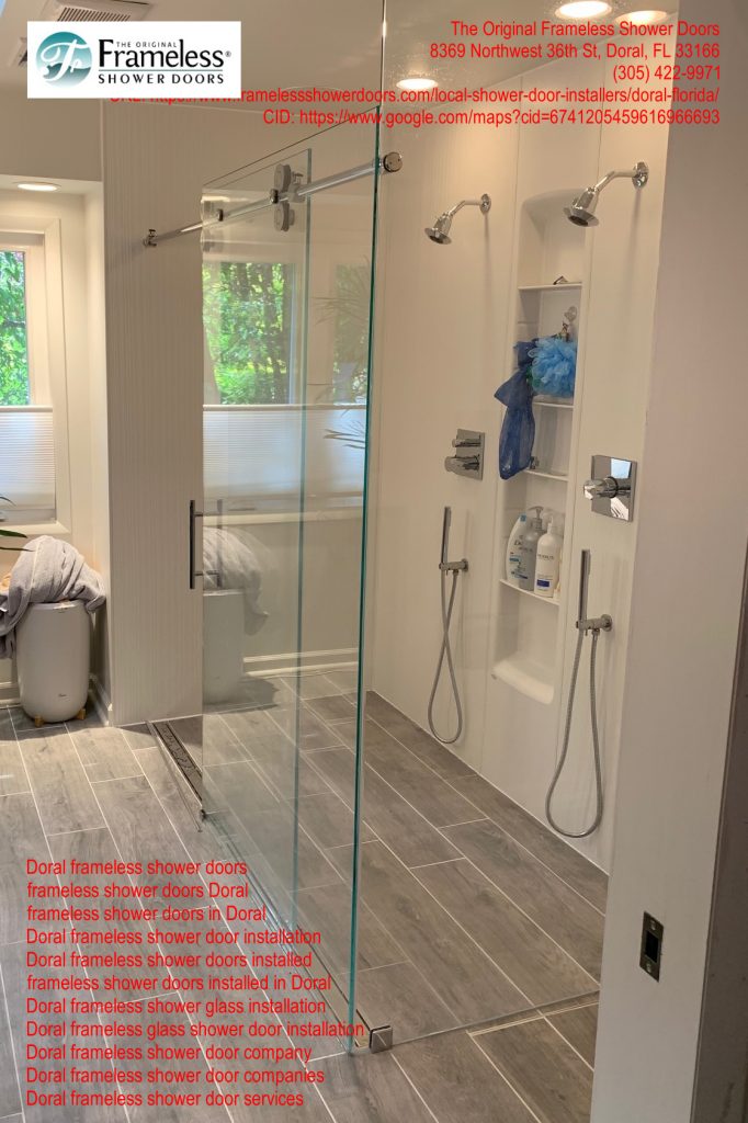 , Why Hire A Professional For Your Shower Door Installation in Doral, Florida, Frameless Shower Doors