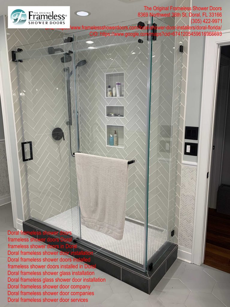 , Shower Door Services Are A Great Way To Improve Your Bathroom In Doral, FL, Frameless Shower Doors