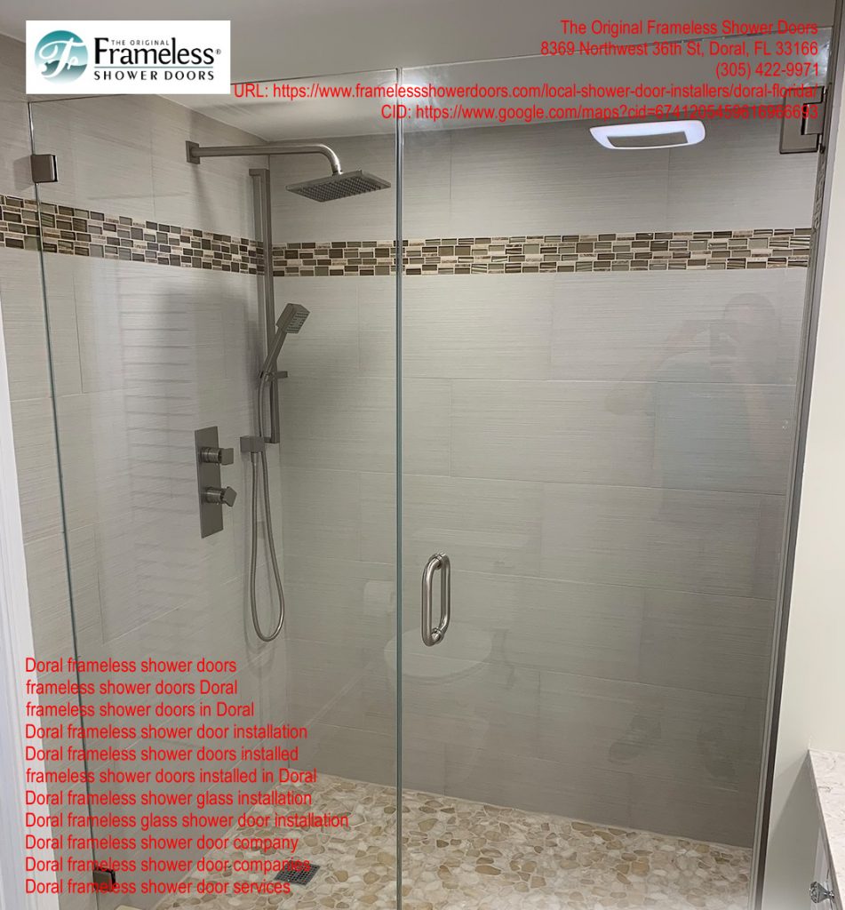 , Getting a Shower Door in Doral, Florida, Frameless Shower Doors