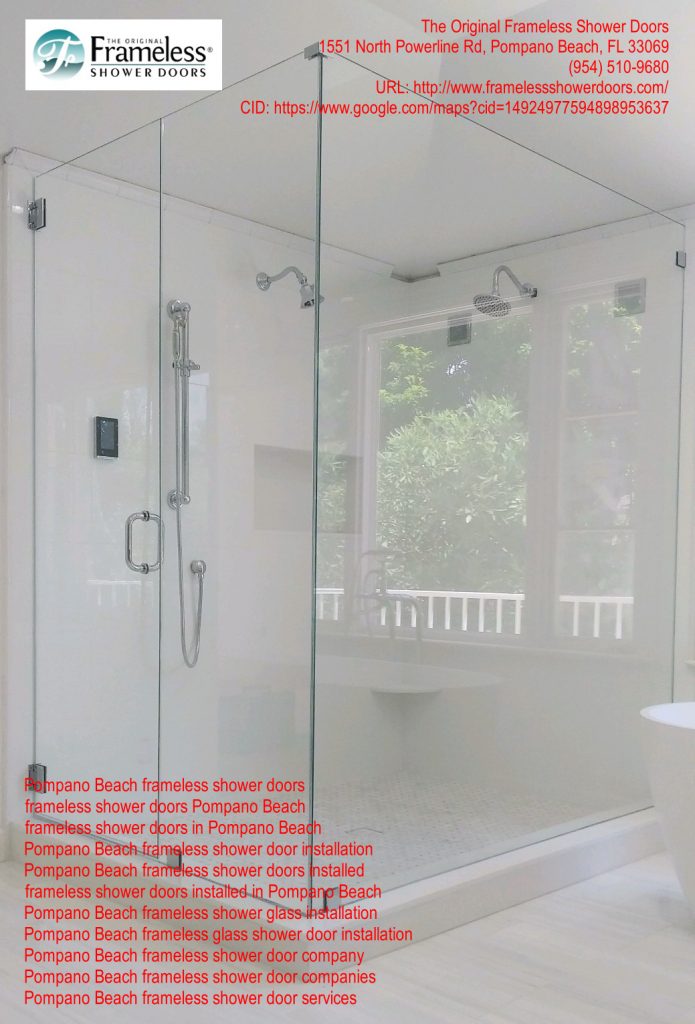 , Why You Should Install A Shower Door In Your Bathroom in Pompano Beach, Florida, Frameless Shower Doors