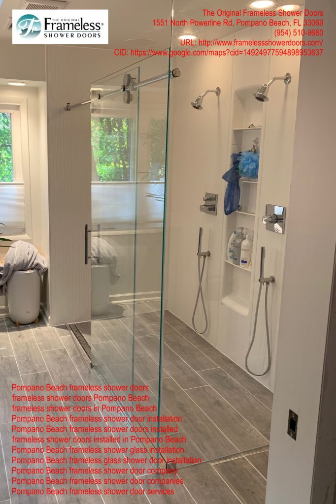 , Shower Doors in Pompano Beach, Florida-What Are Your Choices, Frameless Shower Doors