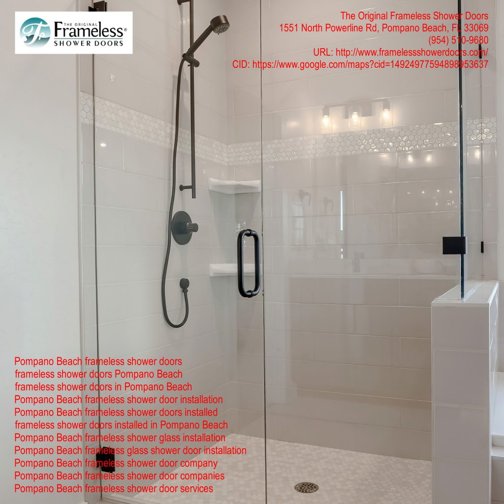 , Shower Doors in Pompano Beach, Florida &#8211; The Ideal Shower Door, Frameless Shower Doors