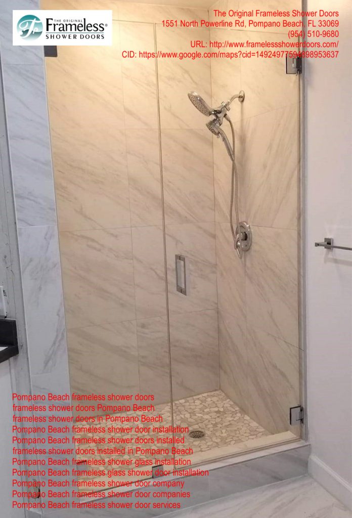 , Why Use Shower Doors in Pompano Beach, Florida, Frameless Shower Doors