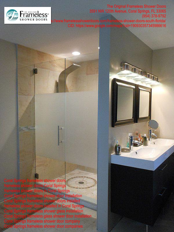 , The Significance of Frameless Shower Door Services in Coral Springs, Florida, Frameless Shower Doors
