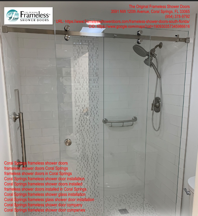 , Coral Springs, FL Frameless Shower Door Services: Get a Great Shower Experience, Frameless Shower Doors
