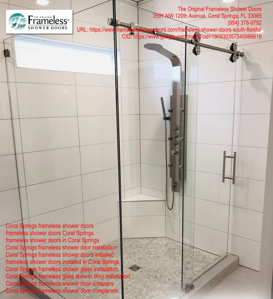 , Coral Springs, Florida Frameless Shower Door Services &#8211; You Can Get What You Need!, Frameless Shower Doors