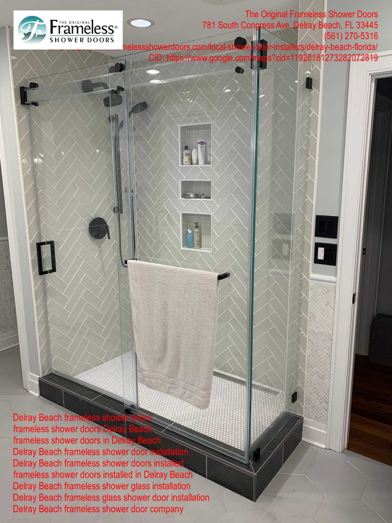 , Protect Your Bathroom Area With a Shower Splash Guard in Delray Beach, FL, Frameless Shower Doors