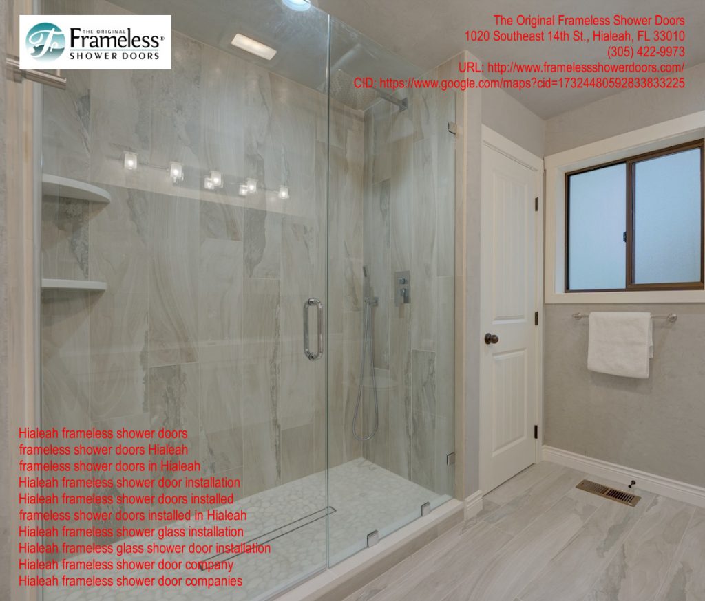 , Shower Doors Services in Hialeah, Florida -Various Options Available, Frameless Shower Doors