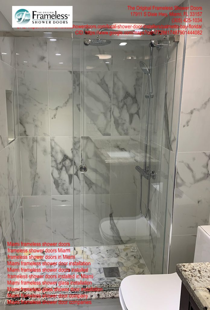 , Shower Doors Services in Miami, Florida Enhances The Look of Your Bathroom, Frameless Shower Doors