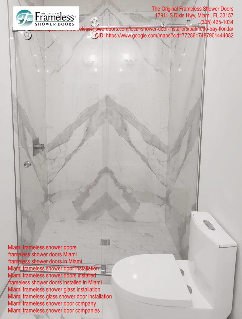 , Shower Doors in Miami, Florida &#8211; An Essential Feature, Frameless Shower Doors