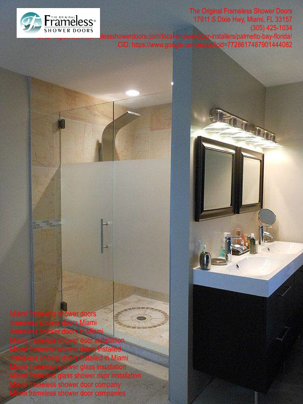 , Shower Doors in Miami, Florida &#8211; A Quick Overview of the Available Options, Frameless Shower Doors