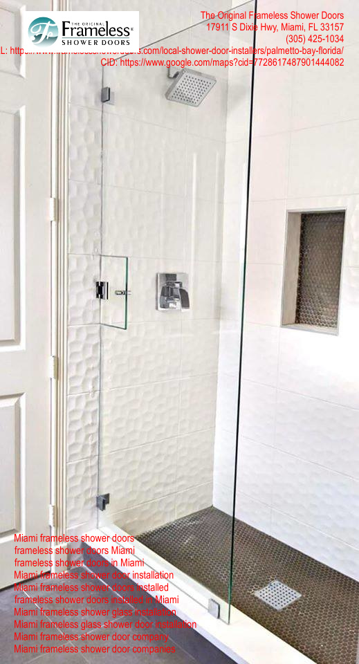 , Shower Doors in Miami, Florida &#8211; The Perfect Way to Spice Up Your Bathroom, Frameless Shower Doors