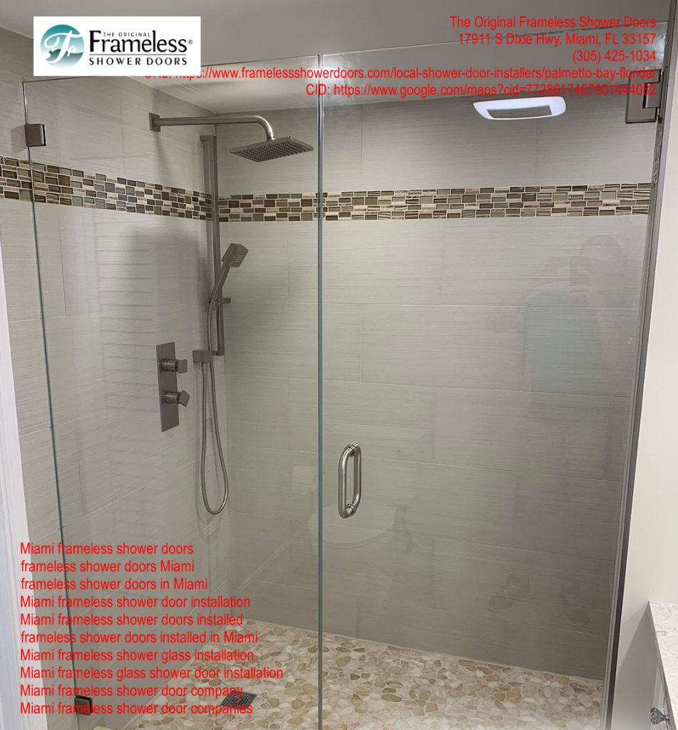 , Reasons Why You Should Select Miami, Florida Shower Doors?, Frameless Shower Doors