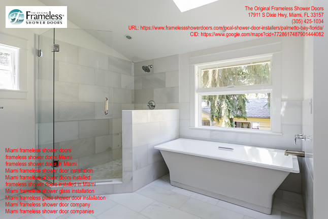 , Miami, FL Custom Shower Enclosures are Easy To Find, Frameless Shower Doors
