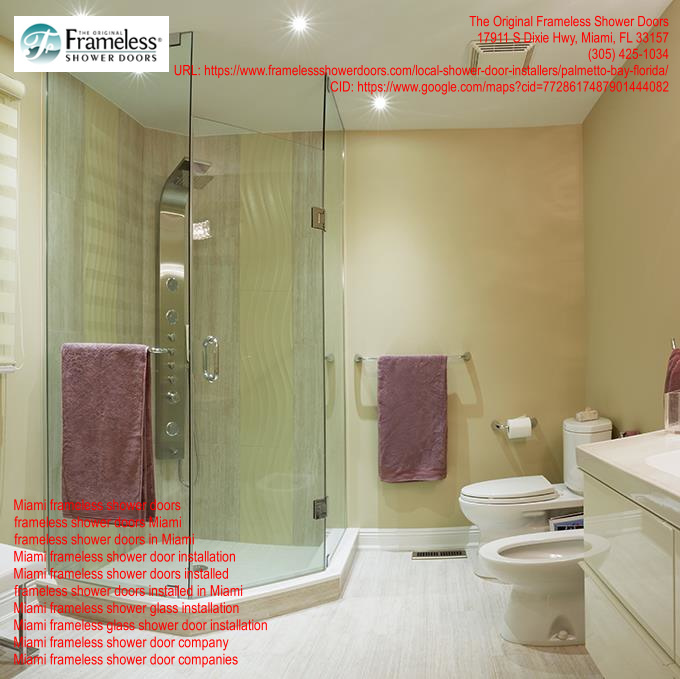 , Reasons Why You Should Get Miami, FL Custom Shower Enclosures in Miami, Frameless Shower Doors