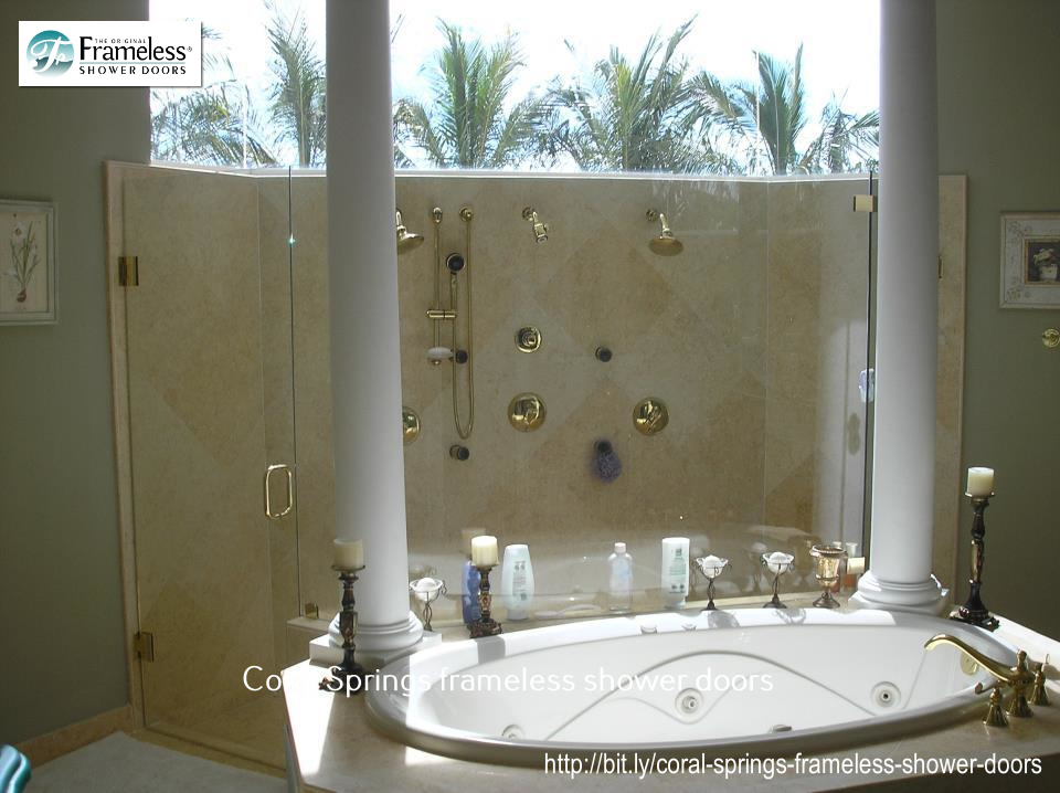 , Sliding Shower Doors Offer Great Options for Your Bathroom in Coral Springs, Florida, Frameless Shower Doors
