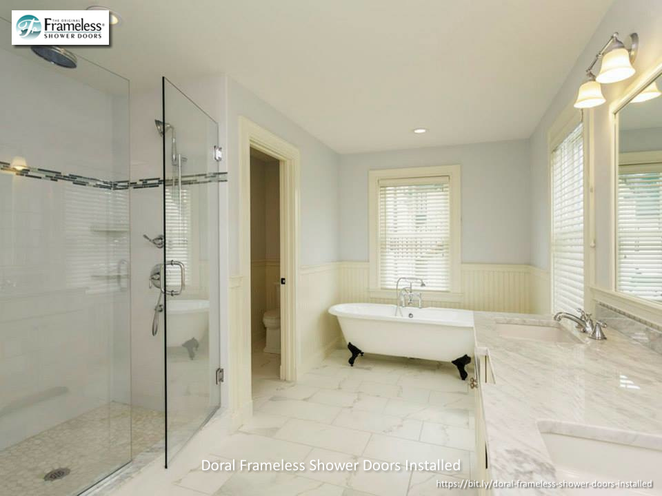 , High-Quality Custom Shower Enclosures in Doral, FL, Frameless Shower Doors