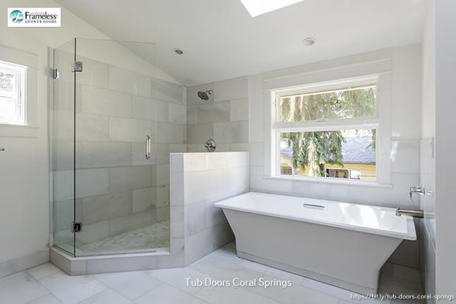 Bathtub enclosures clearance