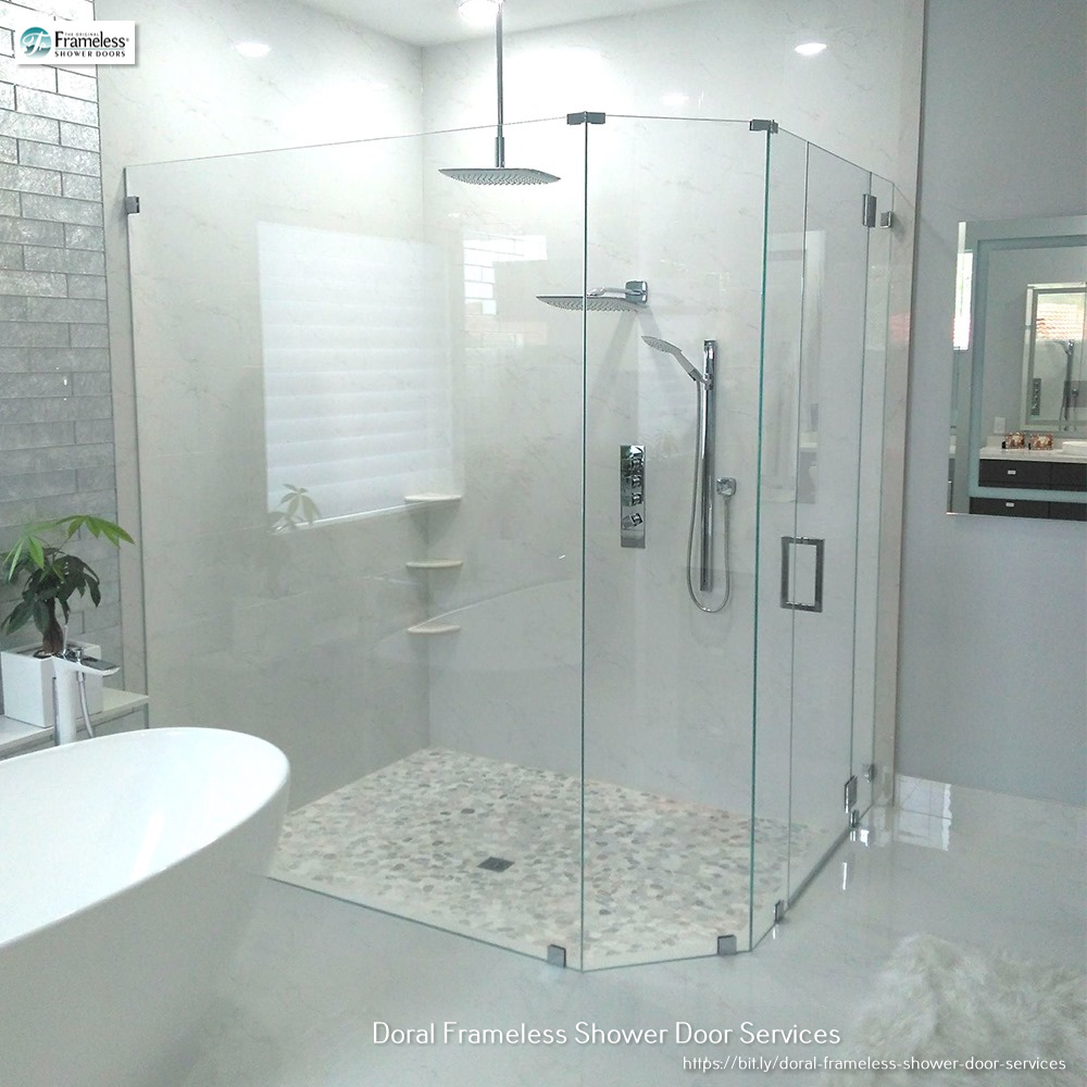 , Frameless Shower Doors in Doral, FL: High-Quality, Low-Cost Options, Frameless Shower Doors