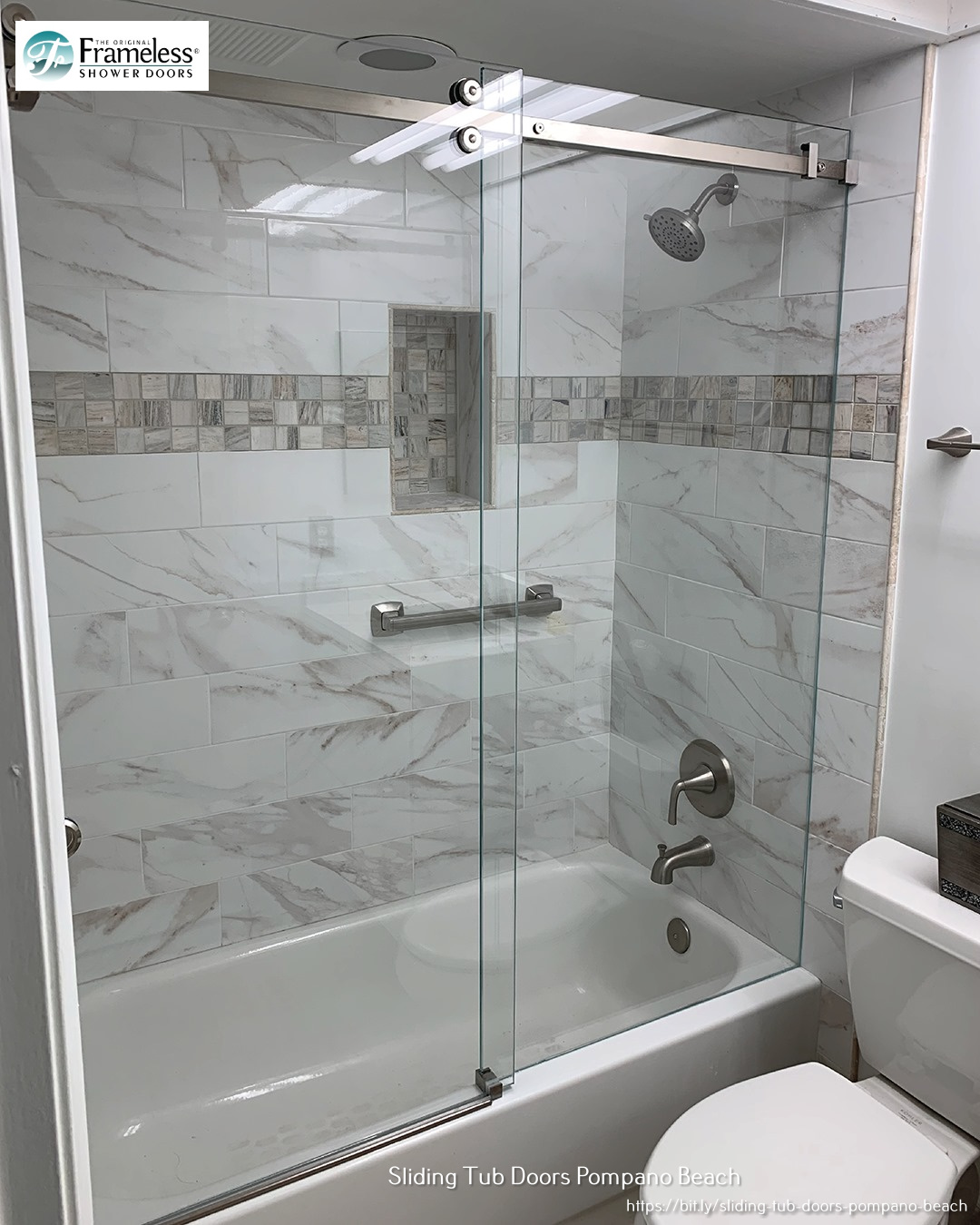 Walk-in Tub with Shower Enclosure