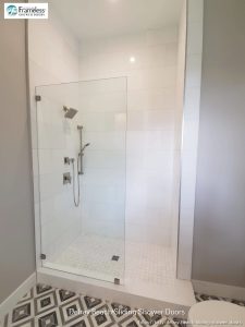 Half Glass Shower Door