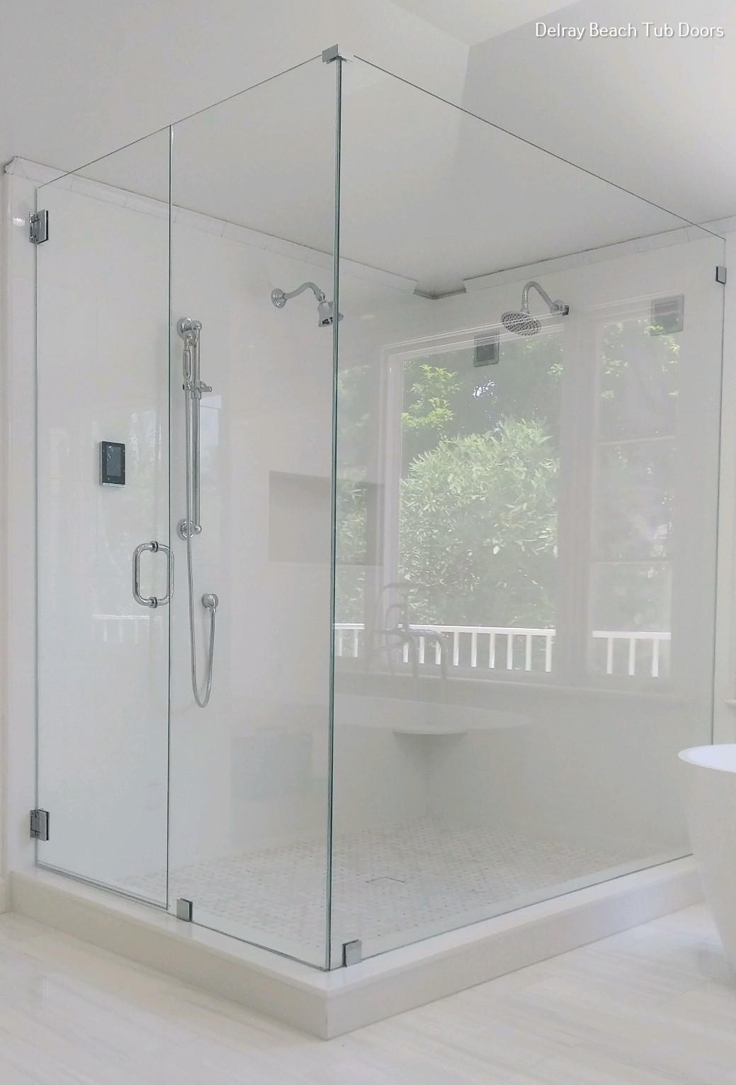 Frameless Shower Enclosure