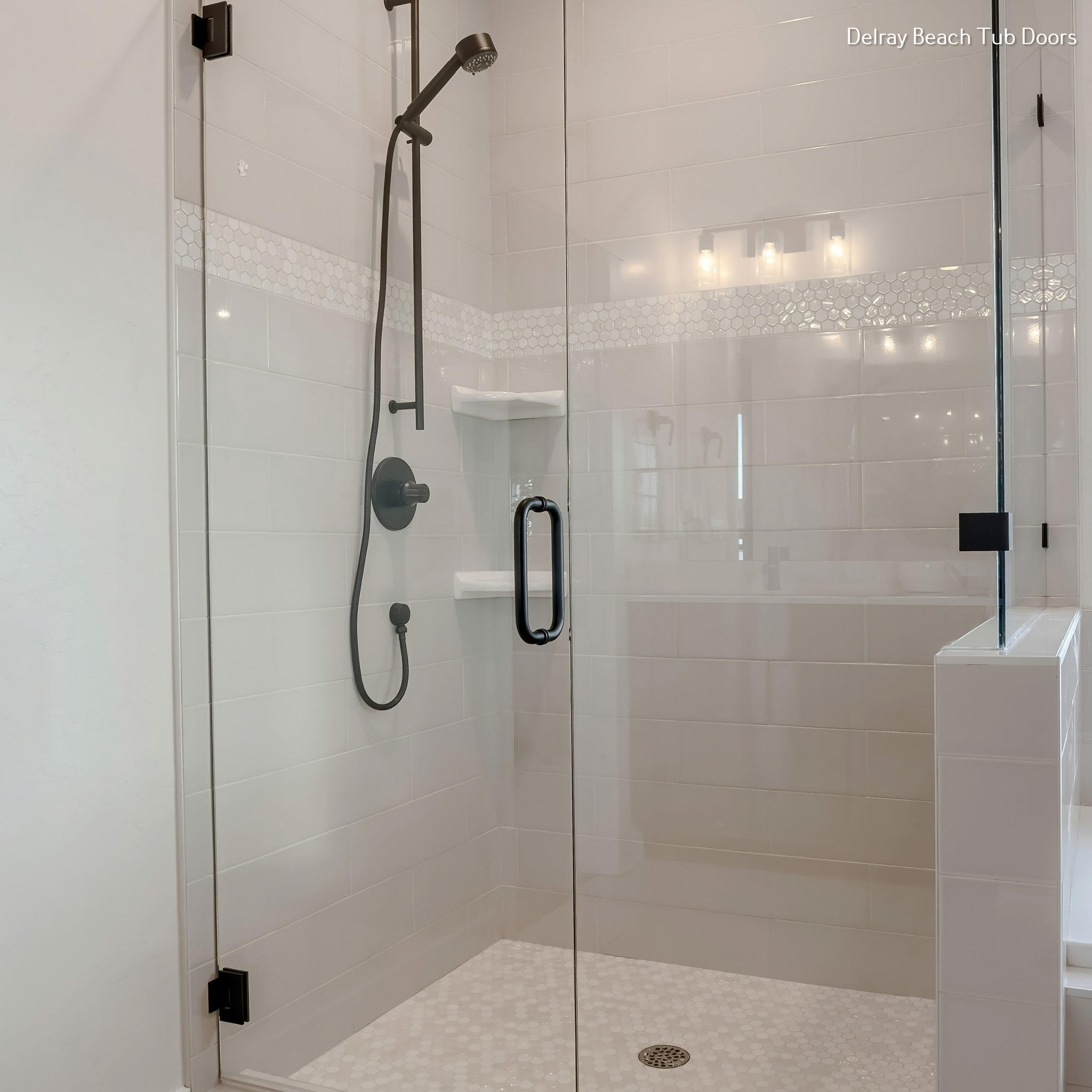 Half Wall Shower Enclosures | Frameless Shower Doors