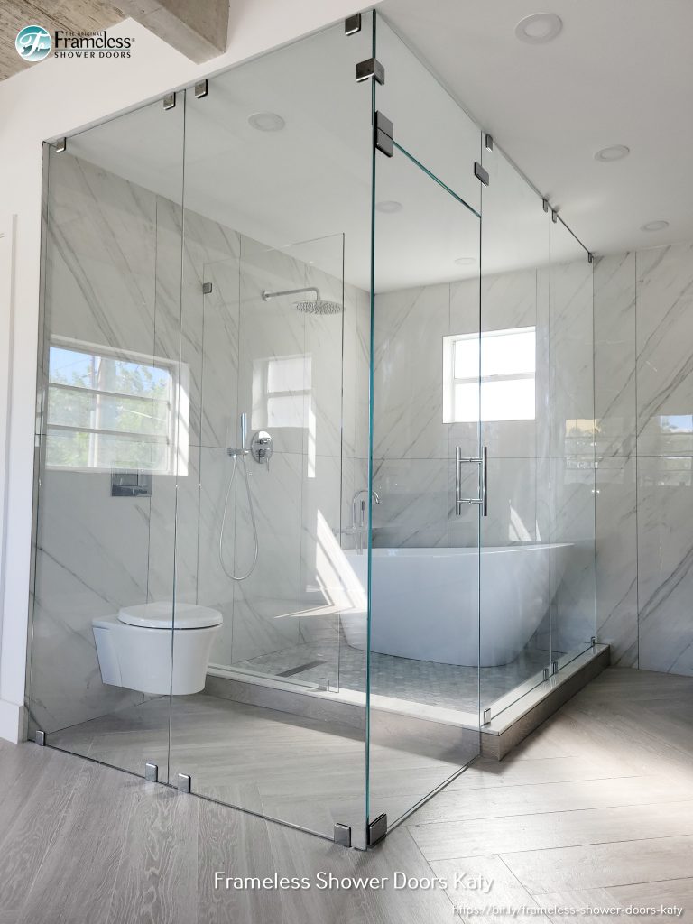 , Frameless Shower Doors: How to Choose and Install, Frameless Shower Doors